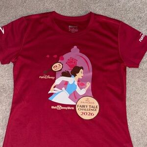 RunDisney Princess Fairy Tale Challenge 2026 Short Sleeve Race Tee - Belle